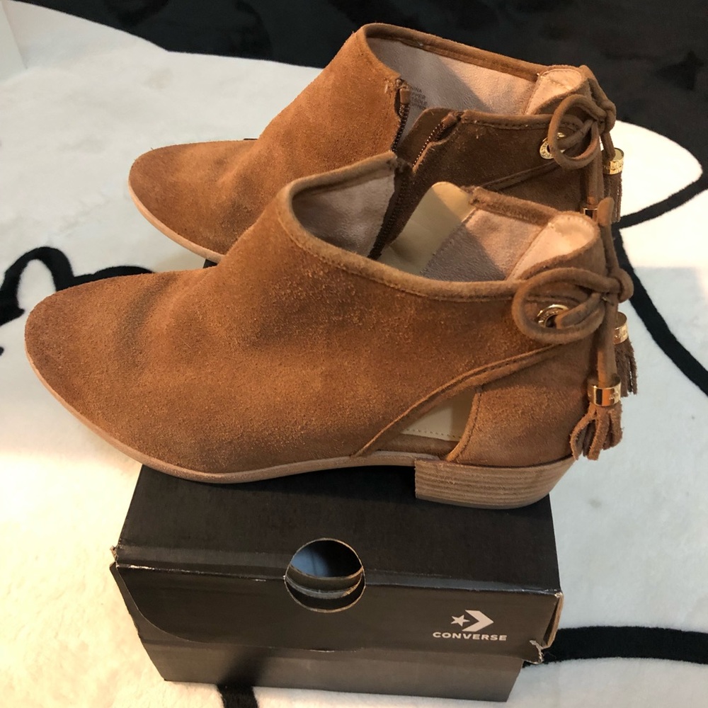 Michael Kors suede bootie